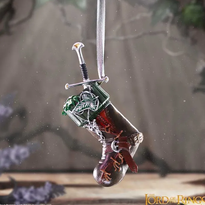 Nemesis Now Lord of the Rings Aragorn Stocking Christmas Decoration
