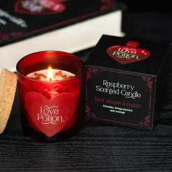 Something Different Love Potion Raspberry Crystal Chip Candle