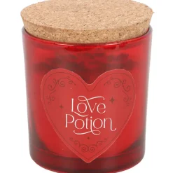 Something Different Love Potion Raspberry Crystal Chip Candle