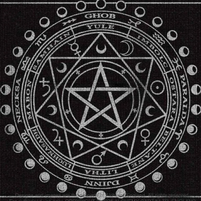 Alchemy Gothic Magic Carpet Rug