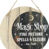 Something Different Magic Shop Sign