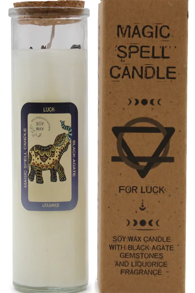 Ancient Wisdom Magic Spell Candle Luck