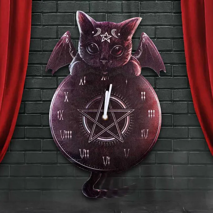 Nemesis Now Malpuss Tickin Clock