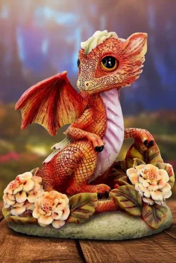 Nemesis Now Marigold Flower Dragon Figurine