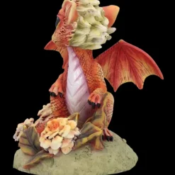 Nemesis Now Marigold Flower Dragon Figurine