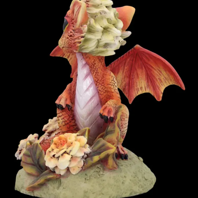 Nemesis Now Marigold Flower Dragon Figurine