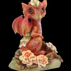 Nemesis Now Marigold Flower Dragon Figurine
