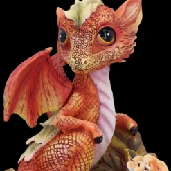 Nemesis Now Marigold Flower Dragon Figurine