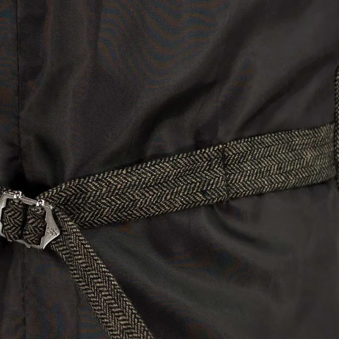 Kaymans Martez Brown Tweed Waistcoat (36" 40" 48" 52")