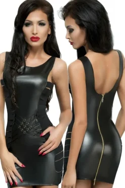 Me Seduce Lea Dress Black