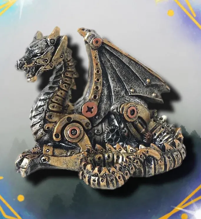 Nemesis Now Mechanical Hatchling Steampunk Dragon 11cm
