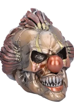 Nemesis Now Mechanical Laughter Steampunk Clown Skull