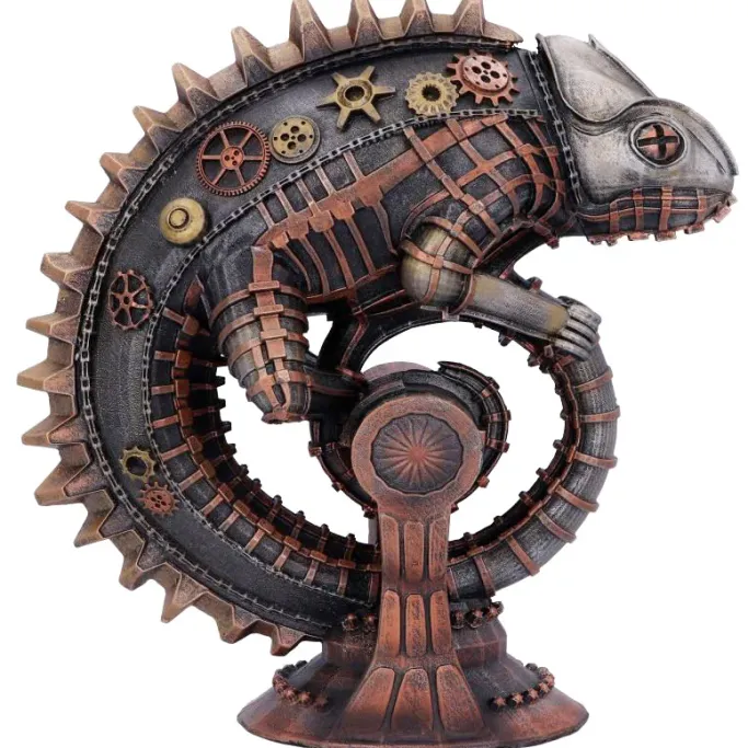 Nemesis Now Mechanical Steampunk Chameleon