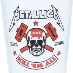 Nemesis Now Metallica Glassware Kill Em All