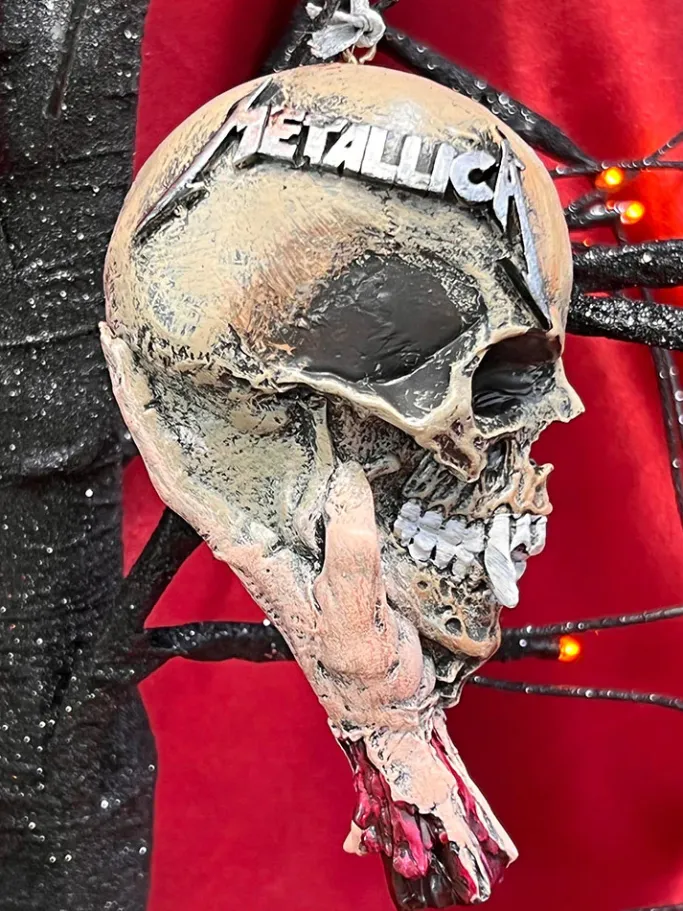 Nemesis Now Metallica Sad But True Hanging Ornament
