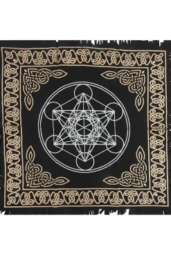 Something Different Metatrons Cube Altar Cloth