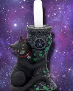 Nemesis Now Midnight Cat Candle Holder