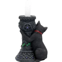 Nemesis Now Midnight Cat Candle Holder