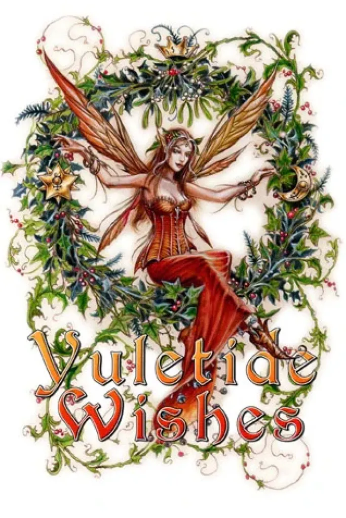 Eastgate Mistletoe Fairy Card