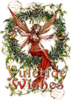 Eastgate Mistletoe Fairy Card