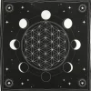 Something Different Moon Phase Crystal Grid Altar Cloth