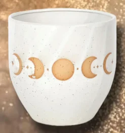 Something Different Moon Phase Plant Pot