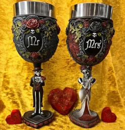 Nemesis Now Mr and Mrs Goblets