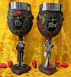 Nemesis Now Mr and Mrs Goblets