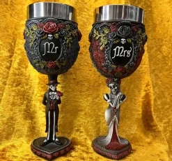 Nemesis Now Mr and Mrs Goblets
