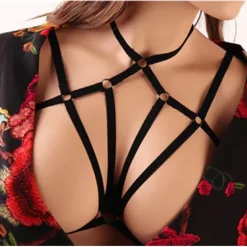 Gothic Accessories Multi Strap Gothic Body Harness
