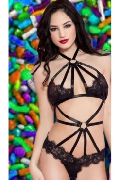 Music Legs Eyelash Teddy