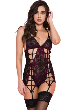 Music Legs Flower Camisole