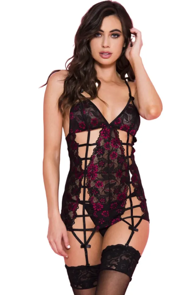 Music Legs Flower Camisole