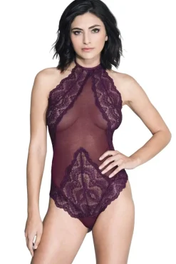 Music Legs Teddy Burgundy 80055