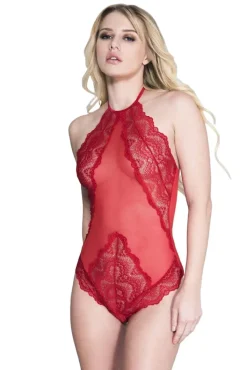 Music Legs Teddy Red 80055