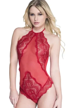 Music Legs Teddy Red 80055