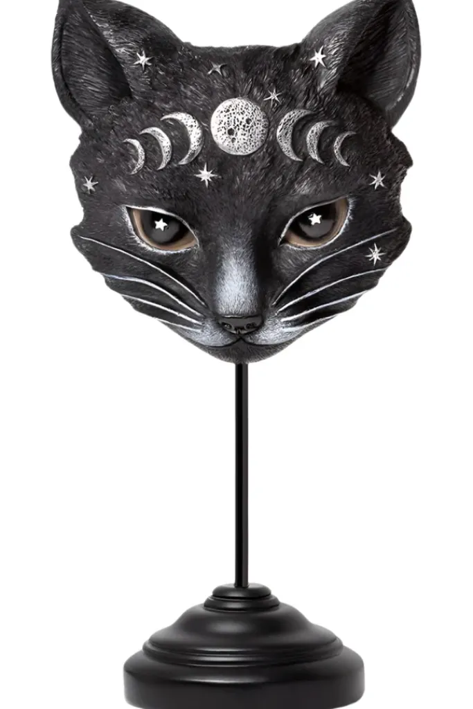 Alchemy Gothic Mystic Moon Cat Ornament