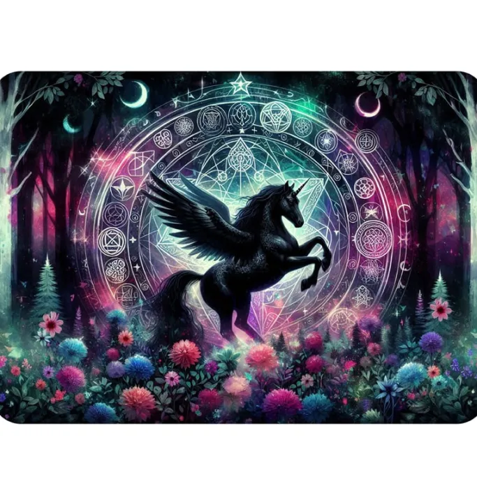 Oakhart Industries Mystic Unicorn Mouse Mat Art132