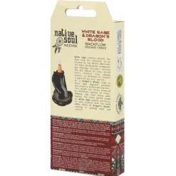 Something Different Native Soul White Sage and Dragons Blood Incense Backflow Cones