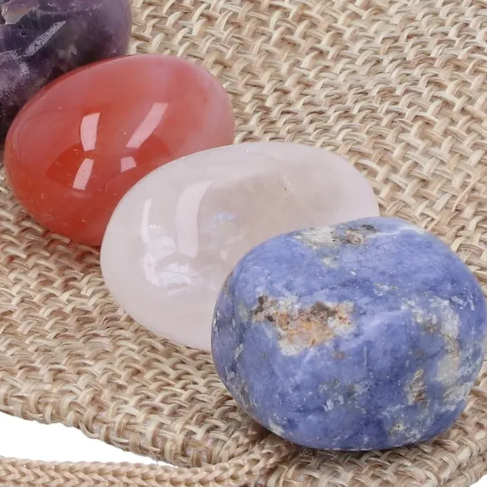 Nemesis Now Natural Healing Stones Set
