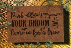 Something Different Natural Park Your Broom Doormat