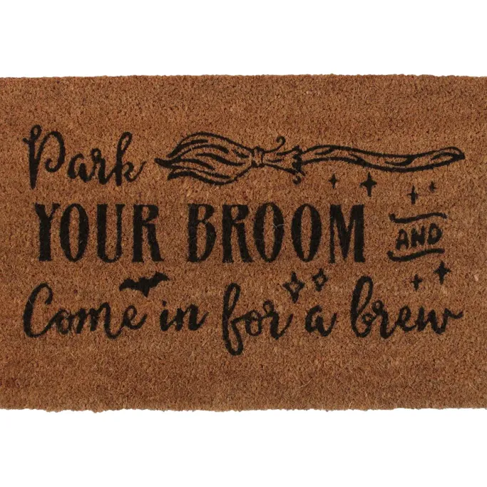 Something Different Natural Park Your Broom Doormat