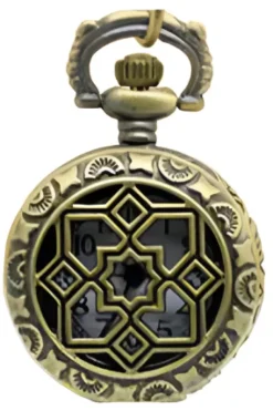 Pocketwatches Necklace Steampunk Snowflake Pocket Watch PW-F