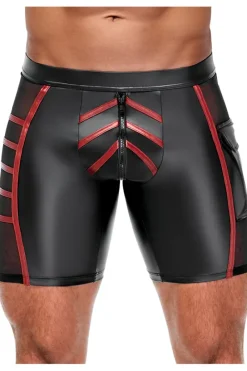 NEK Black and Red Shorts