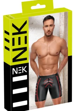 NEK Black and Red Shorts