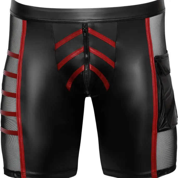 NEK Black and Red Shorts