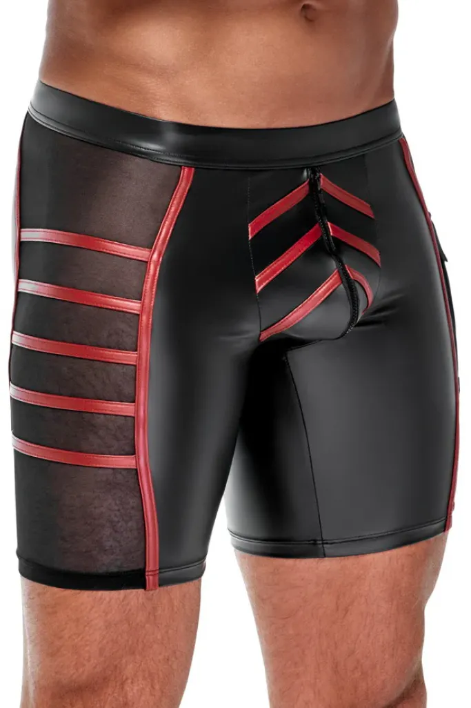NEK Black and Red Shorts