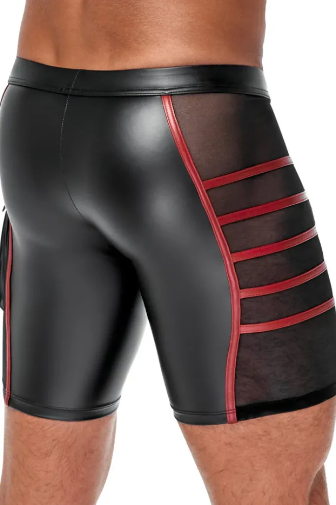 NEK Black and Red Shorts
