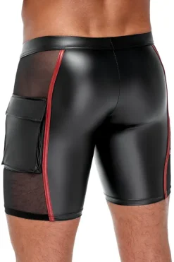 NEK Black and Red Shorts