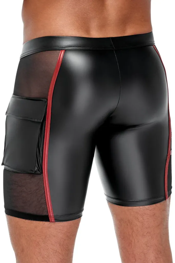 NEK Black and Red Shorts